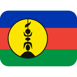 Nueva Caledonia Twitter Emoji