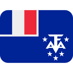 Tierras Australes y Antárticas Francesas Twitter Emoji