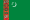 Bandera de Turkmenistán