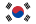 Bandera de Corea del Sur