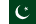 Bandera de Pakistán