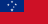 Bandera de Samoa