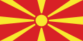 Bandera de Macedonia del Norte