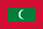 Bandera de las Maldivas
