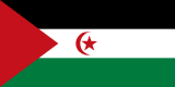 Bandera de la República Árabe Saharaui Democrática