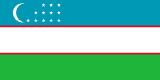 Bandera de Uzbekistán