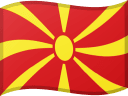 Bandera de Macedonia del Norte