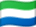 Bandera de Sierra Leona