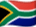 Bandera de Sudáfrica