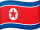 Bandera de Corea del Norte