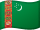 Bandera de Turkmenistán