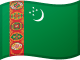 Bandera de Turkmenistán