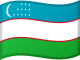 Bandera de Uzbekistán