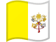 Bandera de la Ciudad del Vaticano