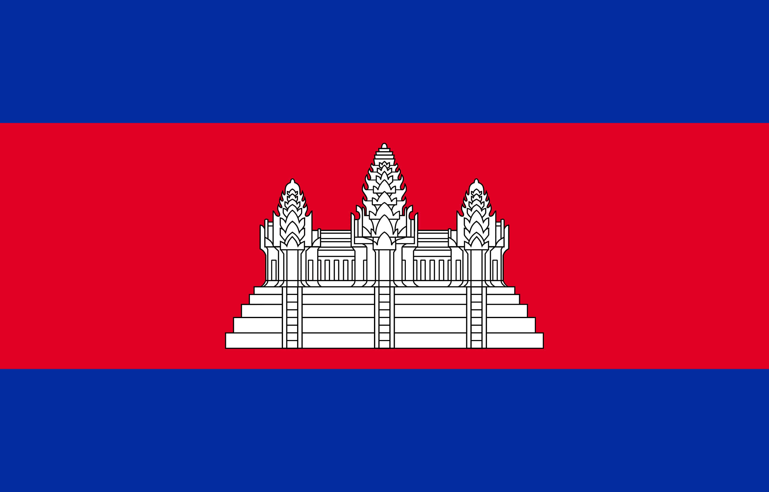 Bandera de Camboya 🇰🇭 – Banderas del mundo
