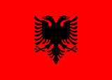 Bandera de Albania