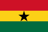 Bandera de Ghana