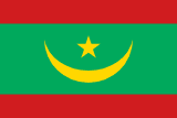 Bandera de Mauritania