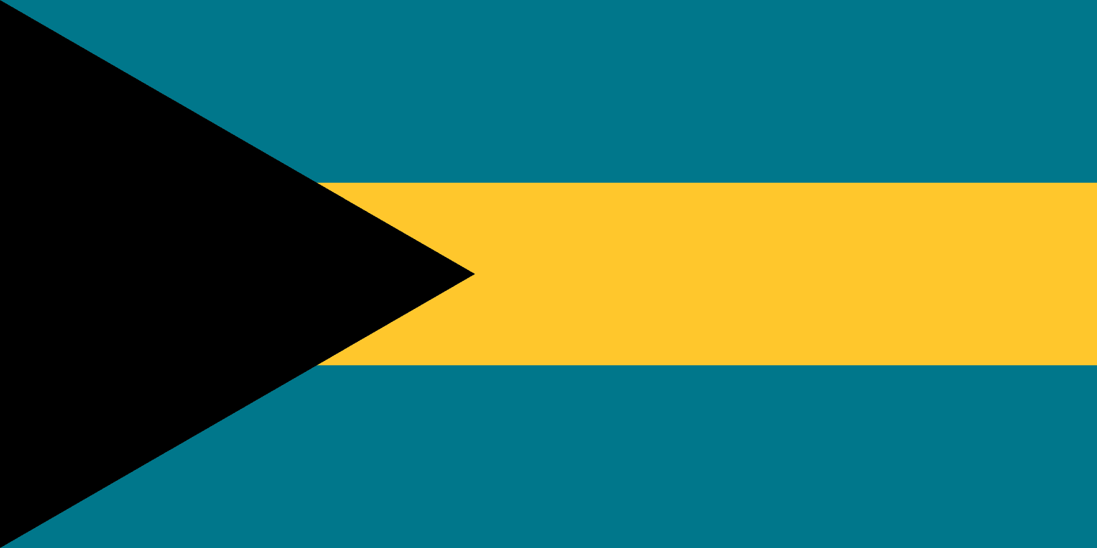 Bandera de las Bahamas | Banderas-mundo.es