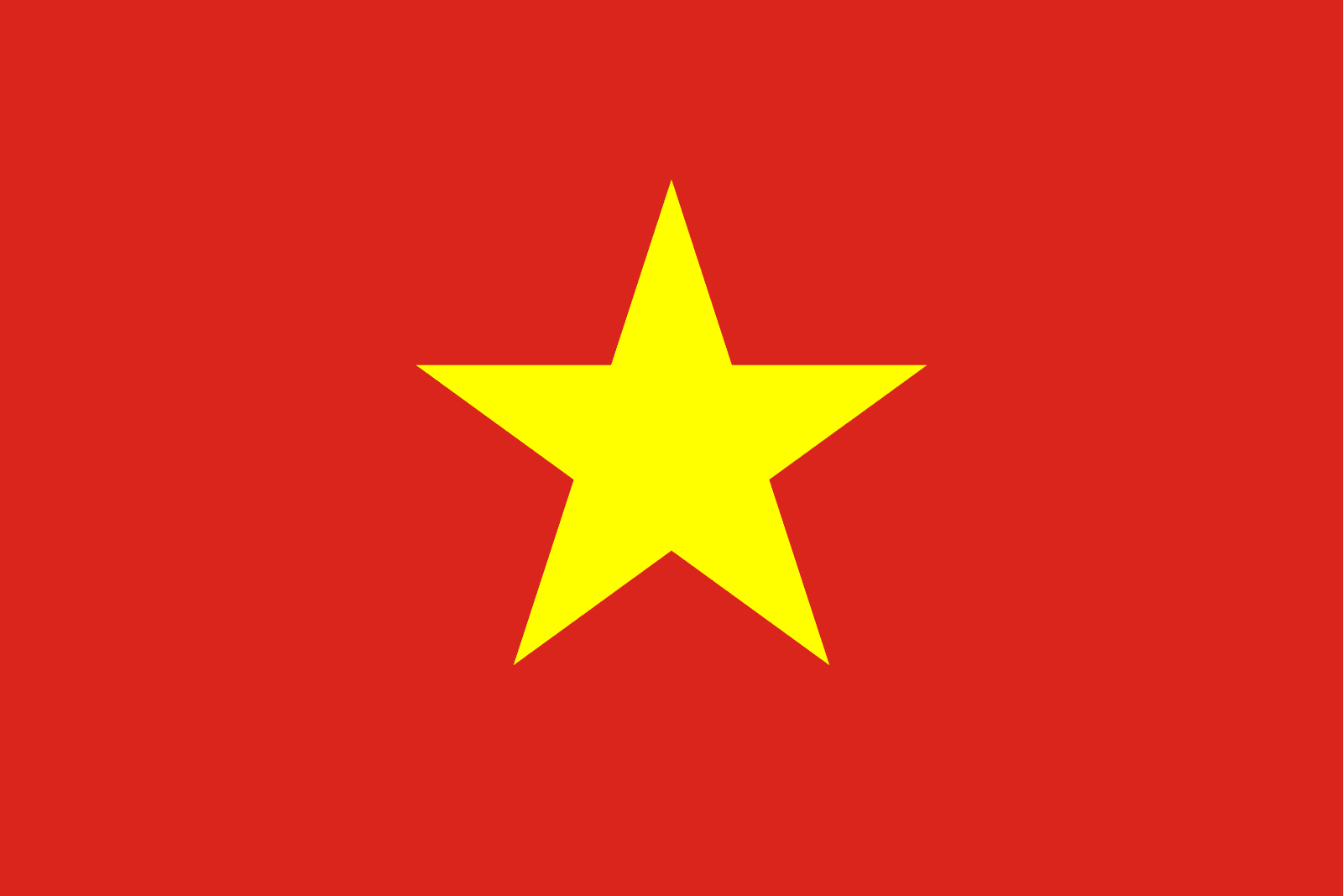 Bandera de Vietnam | Banderas-mundo.es