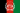 Bandera de Afganistán