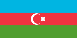 Bandera de Azerbaiyán