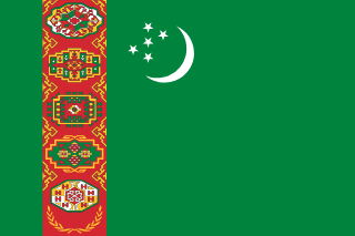 Bandera de Turkmenistán