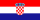 Bandera de Croacia