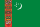 Bandera de Turkmenistán