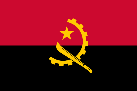 Bandera de Angola