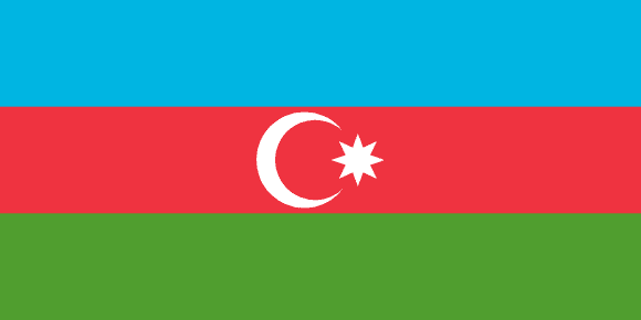 Bandera de Azerbaiyán