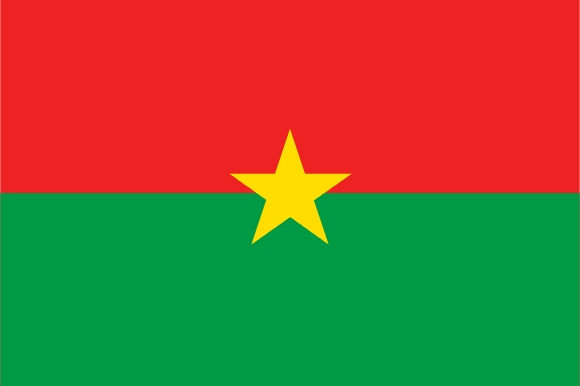 Bandera de Burkina Faso