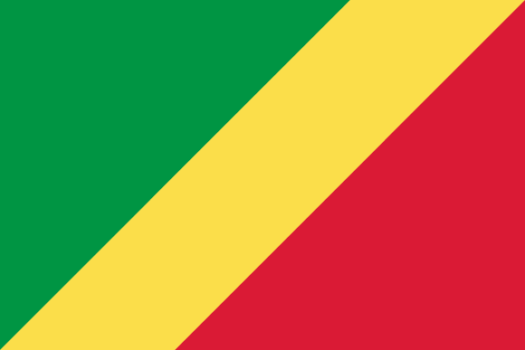 Bandera de la República del Congo