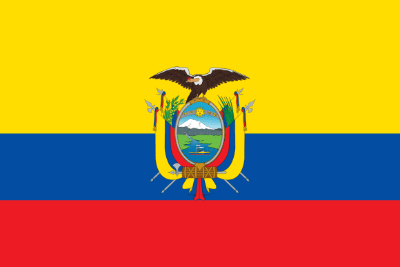 Bandera de Ecuador