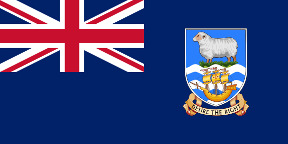 Bandera de las islas Malvinas