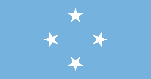 Bandera de los Estados Federados de Micronesia