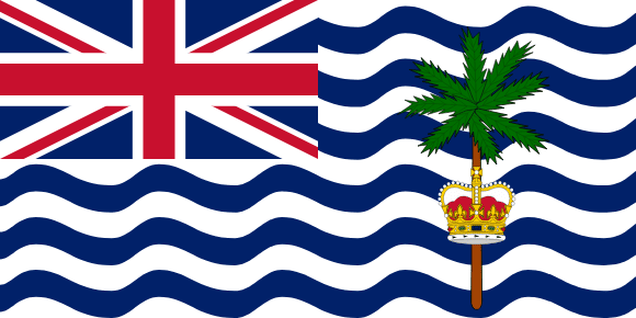 Bandera del Territorio Británico del Océano Índico