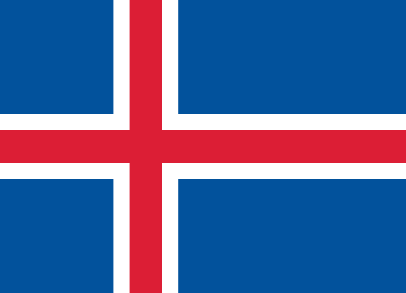 Bandera de Islandia | Banderas-mundo.es