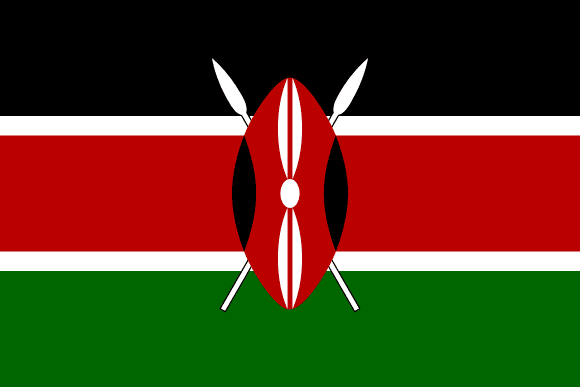 Bandera de Kenia