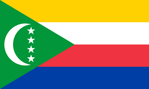 Bandera de las Comoras