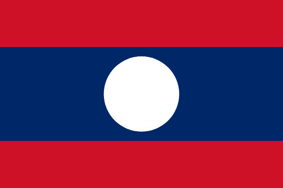 Leia guapo asistencia Bandera de Laos | Banderas-mundo.es