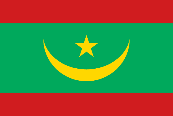 Bandera de Mauritania