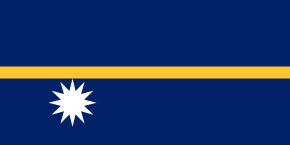 Bandera de Nauru