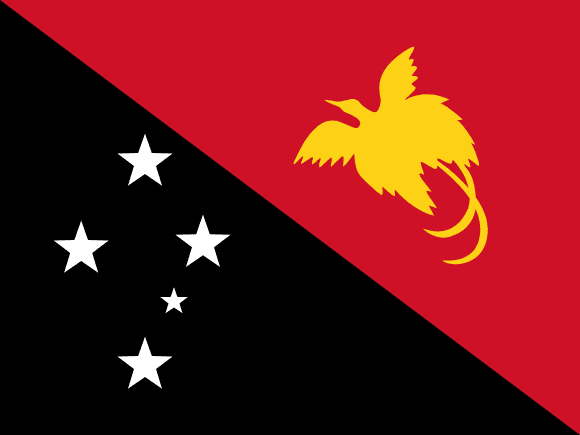 Bandera de Papúa Nueva Guinea