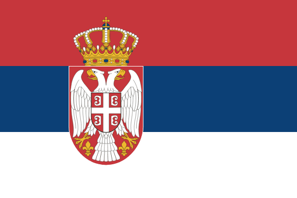 Bandera de Serbia