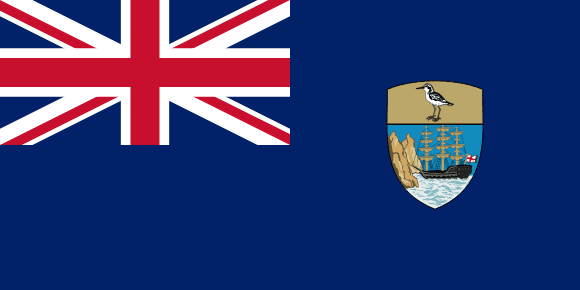 Bandera de Santa Elena, Ascensión y Tristán de Acuña