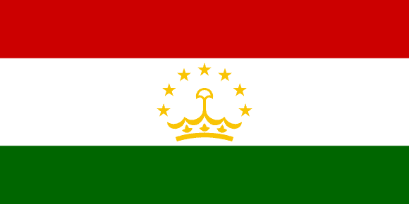 Bandera de Tayikistán