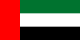 Bandera de los Emiratos Árabes Unidos