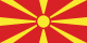 Bandera de Macedonia del Norte