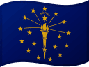 Bandera de Indiana